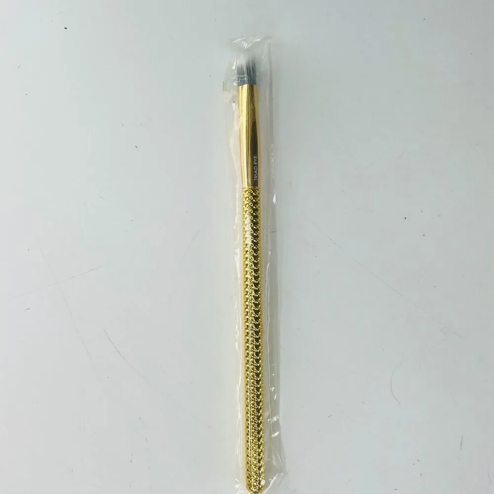 Moda Triad Eye Shadow Crease Blending Brush Gold Metallic Royal & Langnickel New